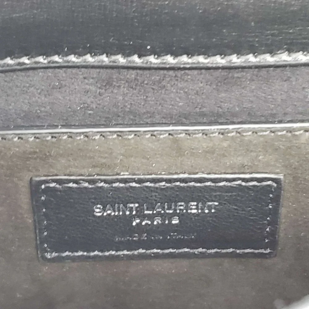 100% Authentic YSL Yves Saint Laurent Sunset Medium Leather Shoulder Bag - Picture 14 of 16